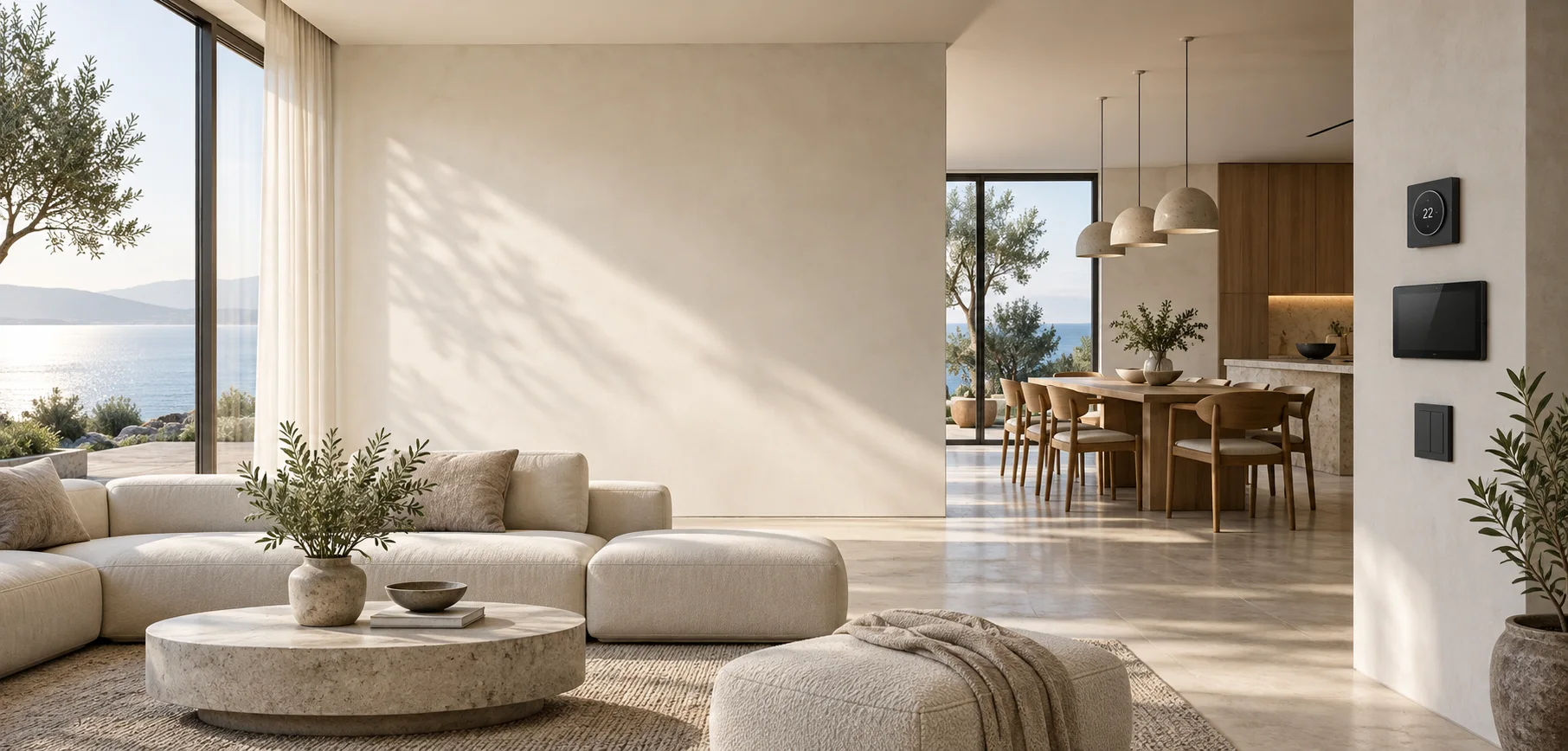 GSL Smart smart control products in a modern interior