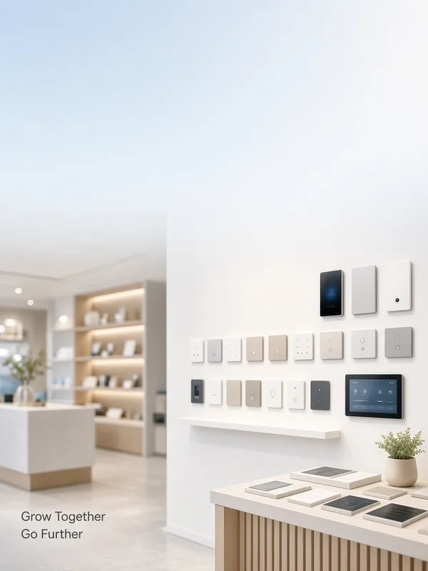 Smart control products prepared for a partner discussion